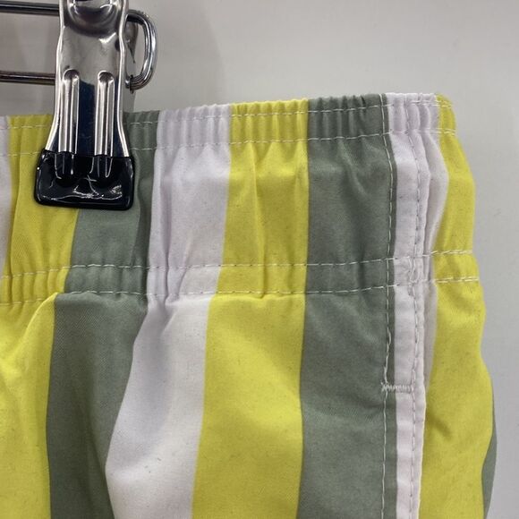3For$20 Men's GoodFellow Yellow Strips Swim Trunks size Large - Picture 2 of 6